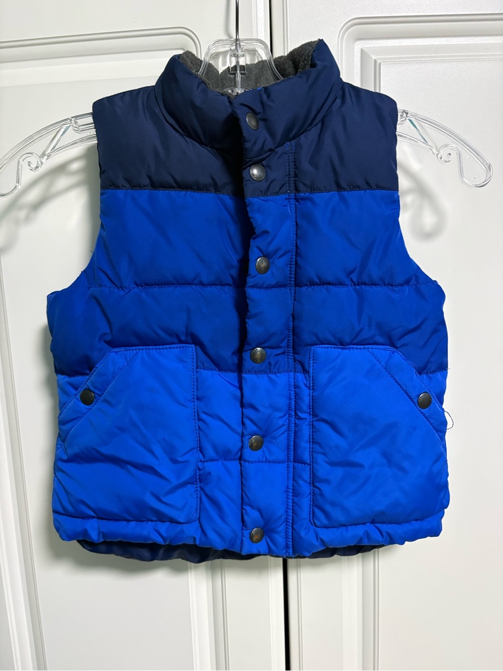 Kids GAP Puffer Vest - ombré blues